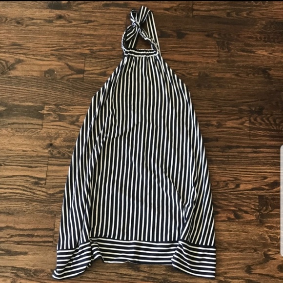 ASOS Striped halter mini - Picture 2 of 4
